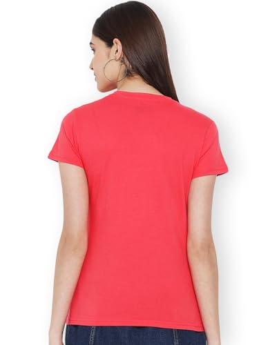 Image of Style Go Women's /Girls Cotton Regular Fit Graphic Stylish Printed Short Sleeves Casual T-Shirt || Trends & Stylish (Pack 2)