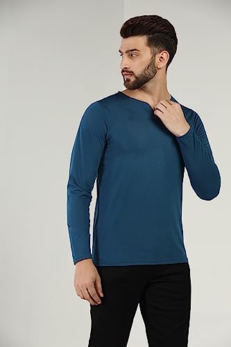 Image of INKKR Regular Fit Style V-Neck Full Sleeve T-Shirts for Men