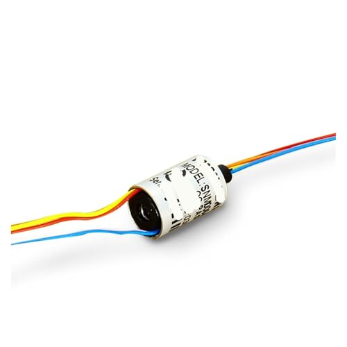 Bague collectrice miniature 6.5mm 8CH 1A type capuchon pour connecteur rotatif de puissance