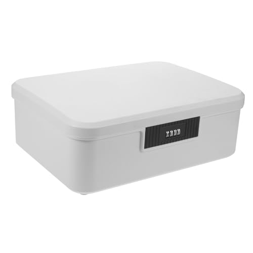 Boîte de stockage verrouillable blanche pour sécuriser vos dossiers et fichiers