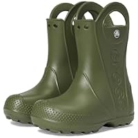 Crocs Handle It Rain Boot T, Botas de lluvia Unisex niños, Verde