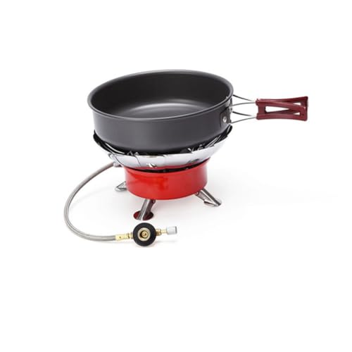 OKUMEYR Outdoor Frying Pan Large Non-Stick Camping Pot Folding Handles for Picnic and Family Cooking Portable Outdoor Cooking Ware - Image 7