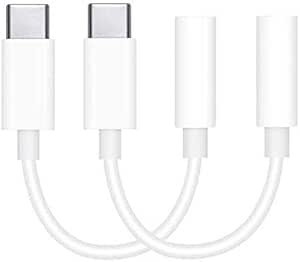 EIGELIU 3.5 mm Headphone Adapter for Adapter 3.5mm Jack Dongle Earphone Aux Audio &amp; Music Compatible at The Same time Adaptor