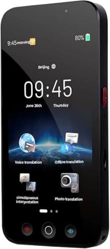 Duckdik Traductor Instantáneo de Voz – Nuevo Septiembre 2025 | Traductor de Idiomas con Voz en Tiempo Real, Offline en 19 Idiomas, Online en 149, Traductor Simultáneo Portátil (Nebraska)