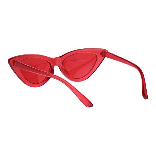 Girls Kid Size Gothic Cat Eye Pimp Color Lens Plastic Sunglasses4