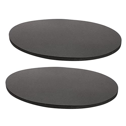 Papier à croquis rond noir épais stockage solide 50 pcs pour peinture à l'huile