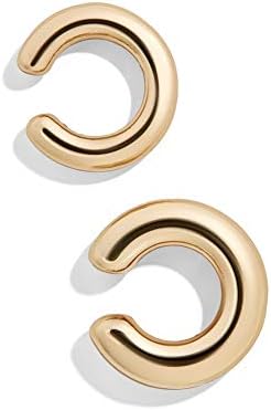 Obidos Cuff Earrings for Women 14K Gold Plated Ear Cuffs for Non Pierced Ears Cartilage Earrings