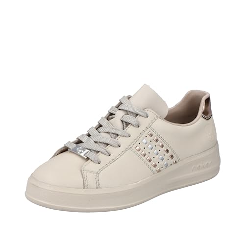 Chaussures Basses à Lacets Rieker Femme M8400 Idéales pour Voyager et Marcher
