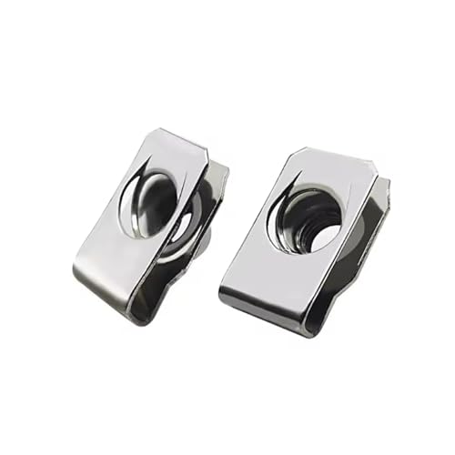 rxonoiw 10�� 304 �X�e�����X�X�`�[�� U�^�N���b�v �l�W�t�� M8 M6 M5 M4 8mm 6mm ���[�h�i�b�g ���[�t�X�v�����O�i�b�g �� �o�C�N�ɑΉ�(M8)