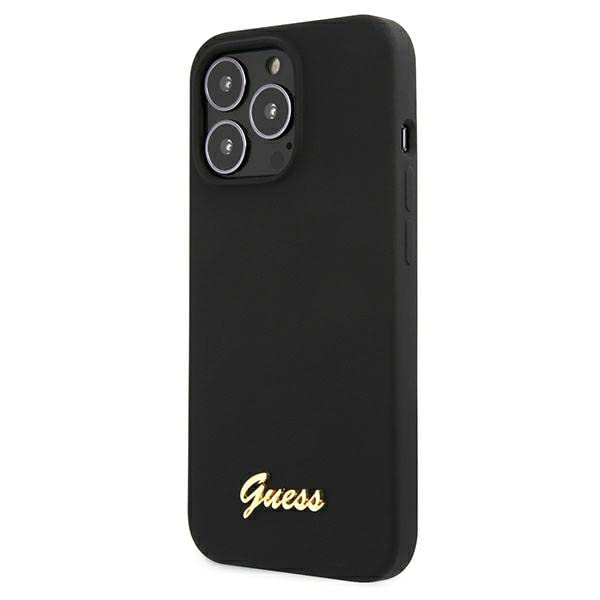 Cover Guess Per IPhone 13 Pro Max Con Magsafe - Silicone Rosa Chiaro (Modello GUHMP13XLSLMGLP) - 5