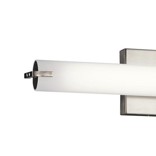 Kichler LED Linear Bath Light, Brushed Nickel by Kichler - Used condition - Image 7