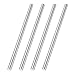 sourcing map 4 Pcs Round Steel Rod 8mm Diameter HSS Lathe Bar Stock Tool 100mm Long for Shaft Gear Drill Lathes Boring Machine Turning Miniature Axle Cylindrical Pin DIY Craft Tool
