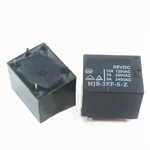 Relais HLS8L-DC24V-SC composant de haute précision 24V 10A à 5 broches pour l'industrie