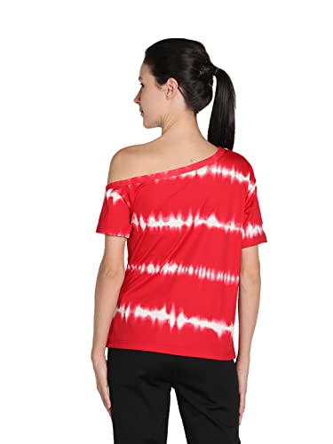 Image of CHKOKKO Women's Polyester Regular Fit Crop Top