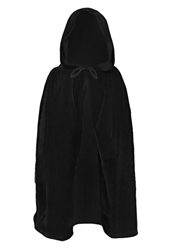 Disfraz infantil capa con capucha terciopelo cosplay miniatura 3