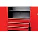 Fort Knox Cabinet Drawer Kit - 3 Drawer, 36"W x 24"D x 18"H, Red