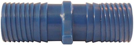 4814349 Inserto de 1 pulgada x 1 pulgada de diámetro Acoplamiento de polipropileno44 Azul - Paquete de 55