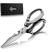BoFuYuan Kitchen Scissors for Food 9''.Removable Heavy Duty Stainless Steel All Purpose Ultra Sha...
