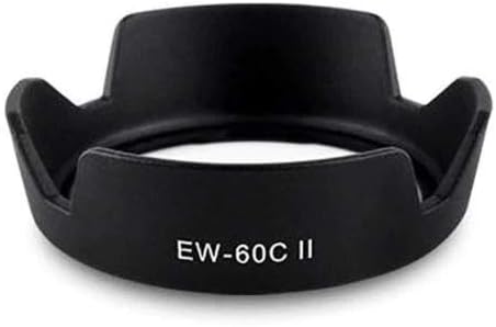 SOLDOUT™ Camera Lens Hood Bayonet EW-60C II 58mm Compatible With Canon EF-S 18-55mm f/3.5-5.6 III Lens
