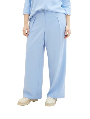 Pantalon droit femme TOM TAILOR en coton stretch confortable