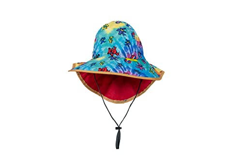 Image of daphyls Baby Infant Toddler UPF 50+ Official Grateful Dead Sunhat Multi