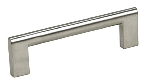 Flash Sale Kingsman Key Series 100% Solid Zinc Alloy with Brushed Nickel Finish Cabinet Drawer Pull Handle 4-1/4 in. (108mm) Pack of 25