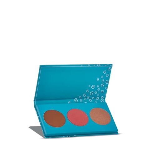 Paleta Blush Iluminador e Contorno Catharine Hill Trio Sculpt Chill Multifuncional (1022/K...