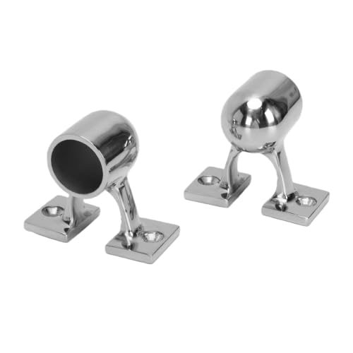 Hardware duradero de acero inoxidable Cosiki con base angular para pasamanos de barcos 4