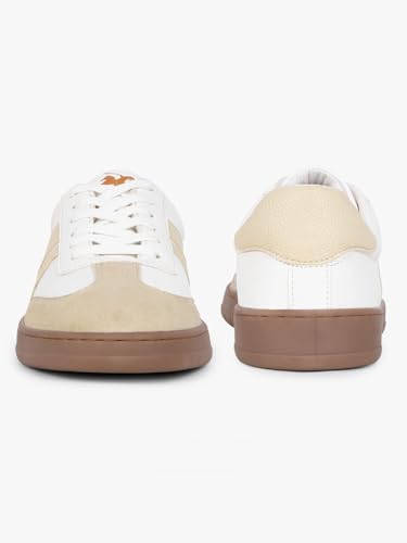 Image of Cantabil Casual Sneaker Shoes for Men l Lightweight & Comfortable with Cushioned Insole PU (Polyurethane) Upper TPR Sole Lace-Up Closure (P MFTW00142)
