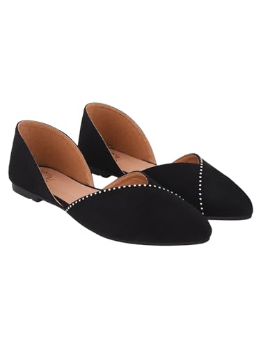 Shoetopia Womens Block Heel Ballet Flats Black (B0CXJ13L33) Amazon Price History, Amazon Price Tracker