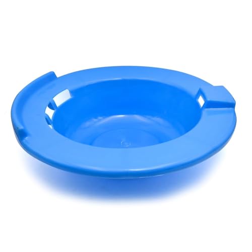 Sitz Bath Tub For Piles Pain Relief I Plastic Sitz Tub For Fissure I Bath Tub For Adult I Tub For Men & Women I Sturdy Plastic Material I Easy To Use I Blue