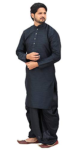 Image of Om Shubh Mangalam Men's Silk Ethnic Wear Dhoti Kurta Set For Wedding