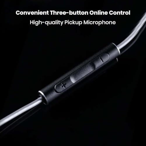 Image of Moondrop Chu 2 DSP Replacement Cable, 2-Pin 0.78mm Cable Type-C with Mic, High-Purity OFC, 1.2 m IEM Cable with In-Line Control for Clear Sound.