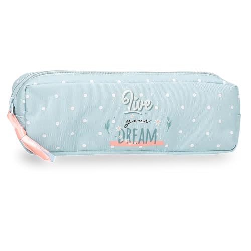 Movom Live Your Dreams Estuche Verde 22x7x3 cms Poliéster by Joumma Bags