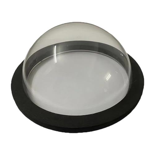 Acuario con forma de cúpula para ver peces con claridad en estanques