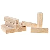 Materiale: legno di balsa kowaku 10 Pezzi di Blocchi di Balsa Quadrati Legno per Giocattoli 50 / 80mm - 50 Millimetri, 80 Millimetri