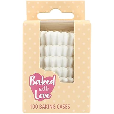 Baked with Love Mini Cupcake Cases, Pack of 100 Cover