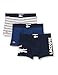 Lacoste Homme 5h1803 Boxer, Marine/Blanc-argent Chine, M EU, Lot de 3