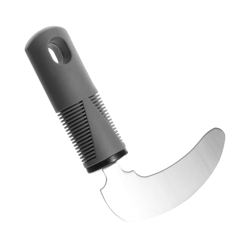 LALADEFIEE Stainless Steel Adaptive Knife for Elderly Anti-Shake Cutting Tool for Rehabilitation Ergonomic Design for Disabled Adults Comfortable to Hold Utensil for Meal Preparation