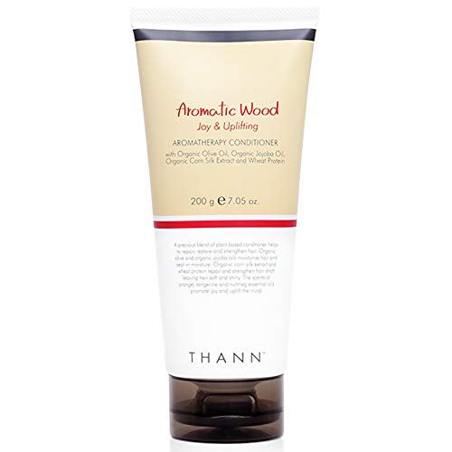 Thann Aromatic Wood Aromatherapy Hair Conditioner for Men and Women - Moisturizing & Strengthening Hair Conditioner, Fresh Citrus Scent, Paraben & Sulfate Free, 200 ML (7.05 Fl Oz)