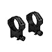 Sig Sauer ALPHA6 34mm Hunting Scope Rings Set - Lightweight Durable Hard Anodized Aluminum Picatinny/Weaver Compatible Riflescope Ring Mounts - Matte Black - High (1.12
