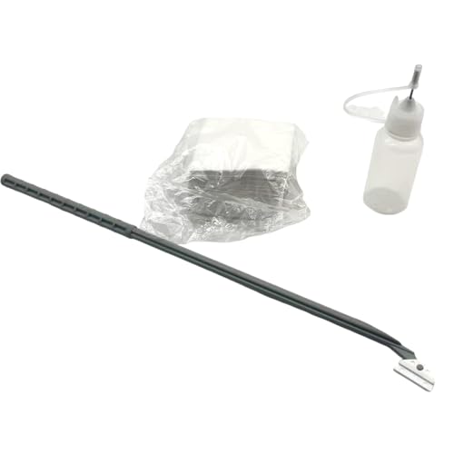 Kit de nettoyage de piste pour voitures à fente pour restaurer la conductivité des rails