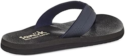 Sanuk Men's Beer Cozy Coaster Flip-Flop, Navy, 12 | Image 2