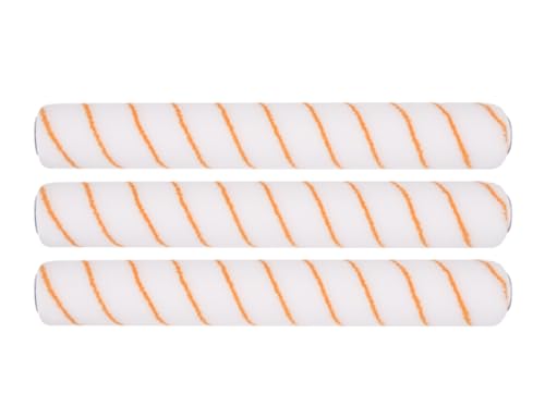 ROLLINGDOG groß Farbrollerabdeckung für Decken, Wände, Böden, Decks, Malerei, 45,7 cm, 3 Stück