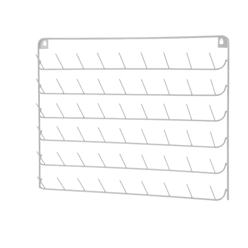Nishiyuenyi - Nishiyuenyi Support de Fil à Coudre, Solution de Stockage de Fil Murale pour 54 Bobines et Broderie, Porte-Bobines de Fil à Coudre, Organisateur de Fil pour Broderie, Matelassage, Couture, Blanc