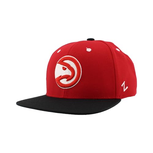 Atlanta Hawks NBA Officially Licensed Adjustable Snapback Hat Flat Bill Z11 Icon Alternate Color