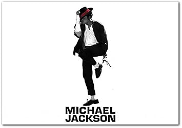 Ah ap Tablo Michael Jackson Beyaz Arkaplan