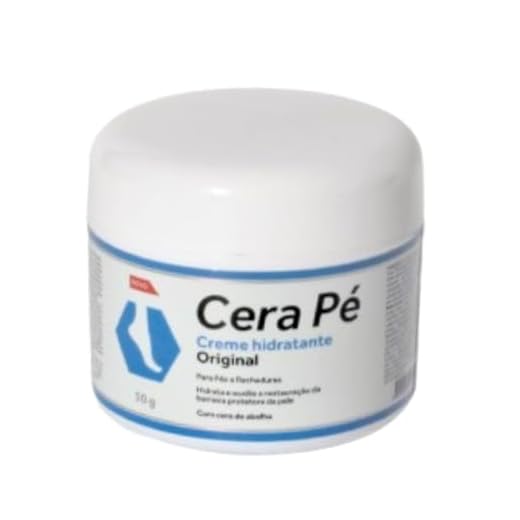 Cera Pé Creme Hidratante Profissional para Pés 50g