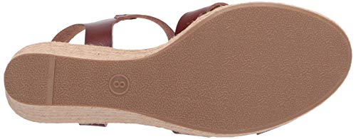 Image of Amazon Essentials Women's Espadrille Wedge Sandal with Adjustable Buckle, Elastic Strap