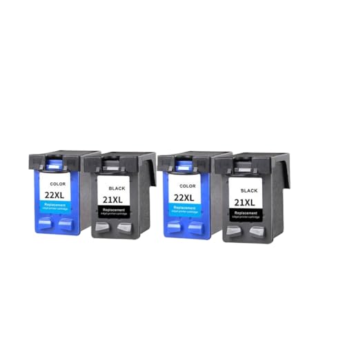 Cartouche encre 21 22 haute capacité pour imprimante Deskjet F2200 F2280 F380